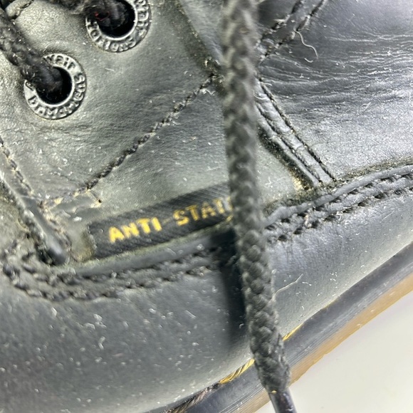 Dr. Martens Doc Shoes Mens 11 0071 Black Leather Anti-Static Steel Toe Work - Picture 8 of 14